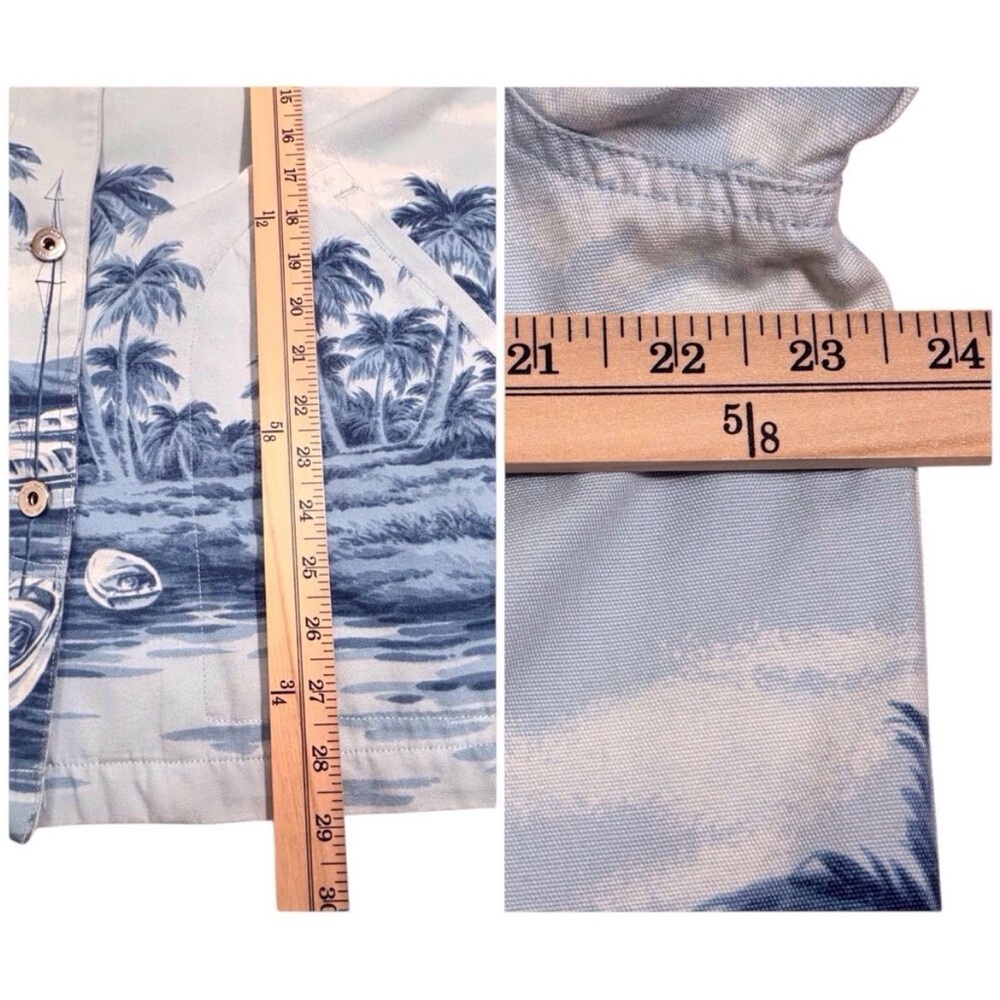 Polo Ralph Lauren tropical beach Palm tree chore coat barn jacket nautical ocean - Picture 7 of 8